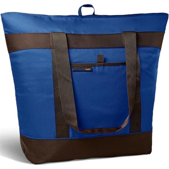 Jumbo Chillout Thermal Tote, Insulated Soft Sided Cooler Bag, Foldable Reusable - Picture 7 of 7